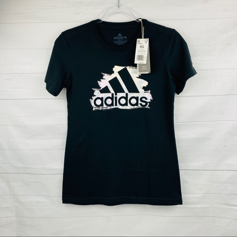 Women’s Adidas Black Tee